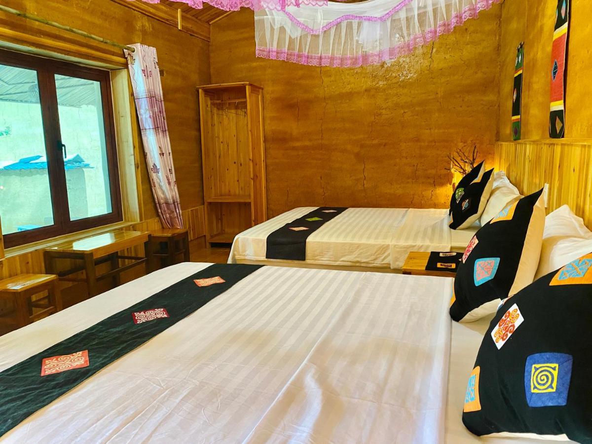 Ly Danh Homestay Quan Ba Kültér fotó